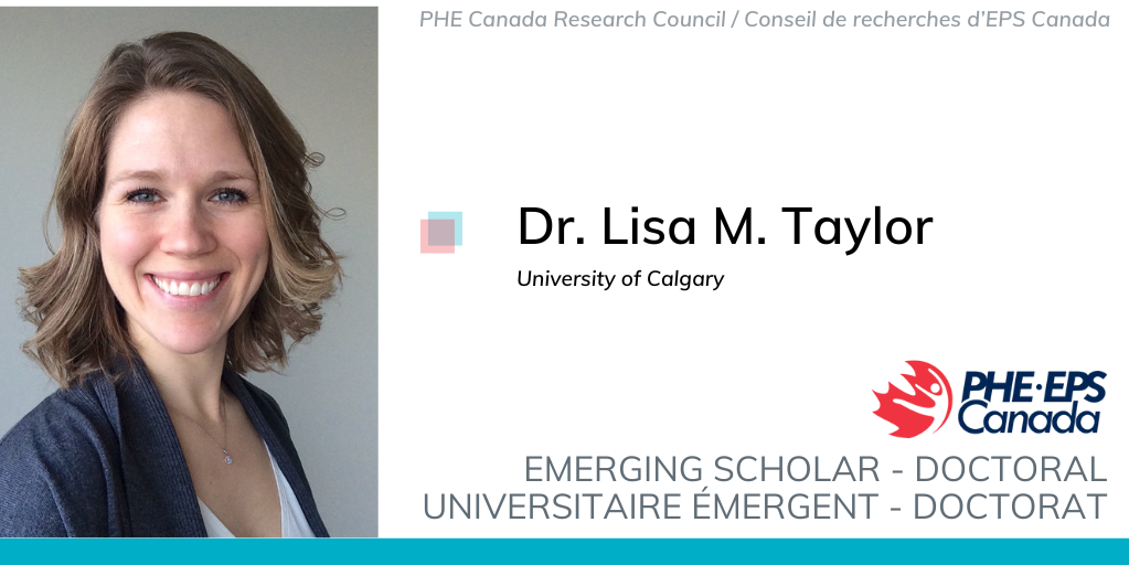 Photo of Lisa Taylor with text explaining that she is the Emerging Scholar Doctoral award winner