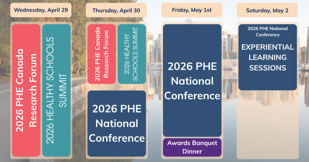 2026 PHE Canada event week schedule