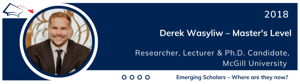 Derek Wasyliw – Master's Level   Portrait.png