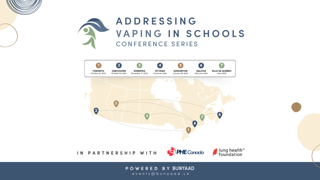 addressing vaping in schools - conference series banner
