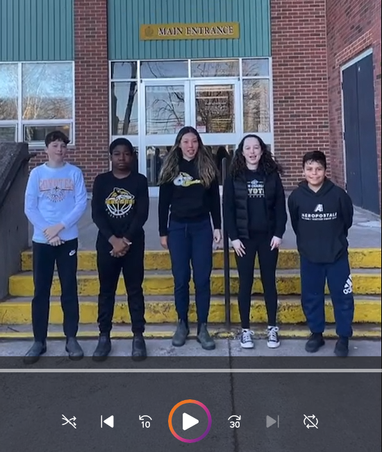 Queen Charlotte STOMP Student Action Team