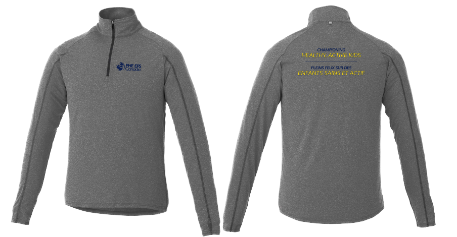 Grey Quarter Zip