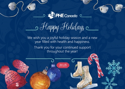 Happy Holidays from PHE Canada!