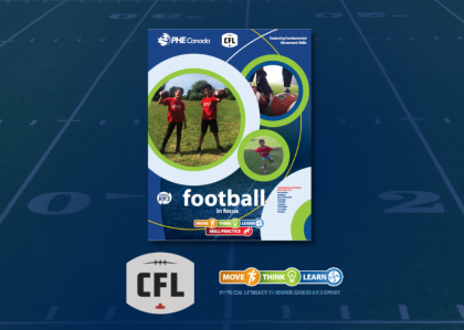 New! Move Think Learn Football in Focus Resource Now Available for Kindergarten to Grade 3