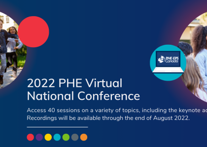 2022 PHE Virtual National Conference banner image