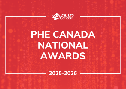 PHE Canada National Awards 2025-2026