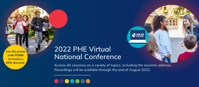 2022 PHE Virtual National Conference banner image