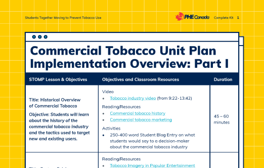 Commercial Tobacco Unit Plan Thumbnail